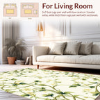 Vine Floral Garden Inspired Pattern Rug