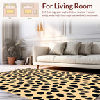 Abstract Spotted Animal Print Rug