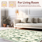 Elegant Floral Vine Pattern Rug