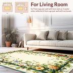Vining Floral Botanical Garden Rug