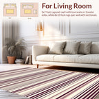 Bold Striped Modern Design Rug