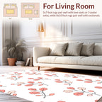 Coral Branch Pattern Rug