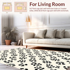 Playful Abstract Organic Pattern Rug