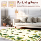 Vining Insects Butterflies Pattern Rug