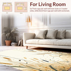 Golden Wheat Field Impression Rug