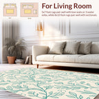 Botanical Vine Detailed Pattern Rug