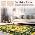 Emerald Botanical Garden Floral Rug