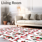 Red Guard Soldier Folk Art Rug