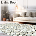 Pebble Mosaic Texture Rug