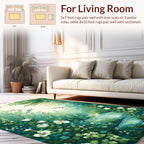Enchanted Forest Floral Path Rug