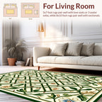 Trellis Floral Intricate Design Rug