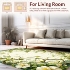 Nature Inspired Floral Vines Rug