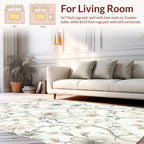 Vintage Floral Vine Pattern Rug
