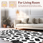 Bold Abstract Shape Pattern Rug