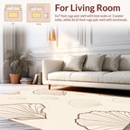 Organic Shell Lineart Pattern Rug