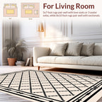 Classic Lattice Border Design Rug