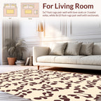 Abstract Spotted Organic Pattern Rug