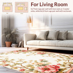 Floral Vine Delicate Pattern Rug