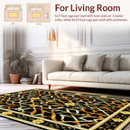 Intricate Floral Lattice Design Rug