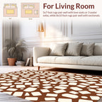 Abstract Organic Spot Pattern Rug