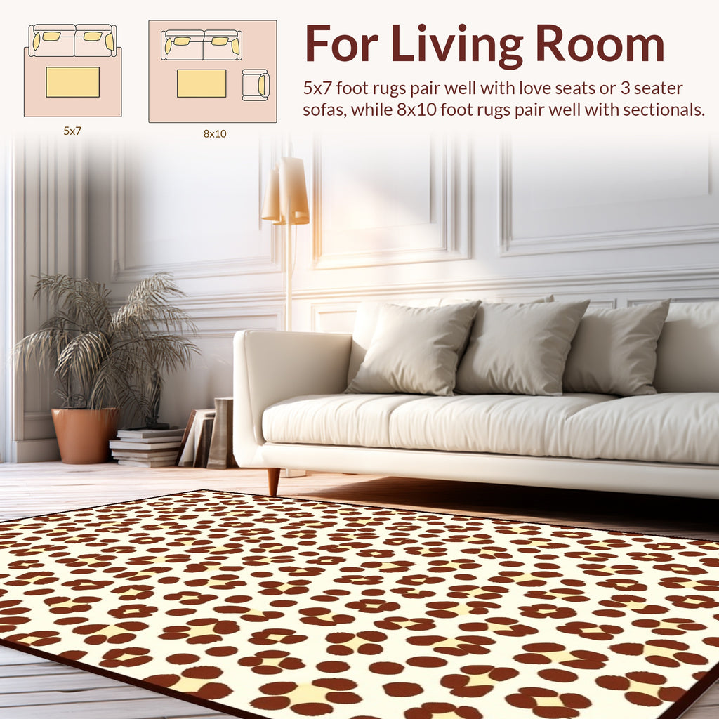 Classic Animal Print Pattern Rug