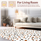 Ink Spots Abstract Pattern Rug