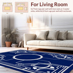 Art Deco Mirror Mandala Graphic Rug