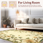 Floral Vines Butterflies Aesthetic Design Rug
