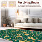 Enchanting Meadow Floral Pattern Rug