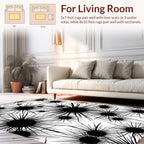 Abstract Radial Burst Pattern Rug