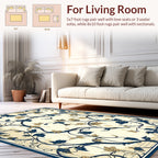 Vineyard Floral Nature Inspired Rug