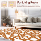 Organic Circles Pattern Rug