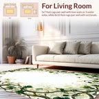 Vine And Leaf Border Design Rug