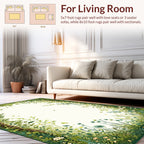 Enchanted Forest Floral Vines Rug