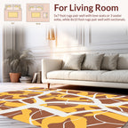 Abstract Organic Tree Branch Design Rug