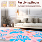 Oceanic Dolphins Coral Garden Design Rug