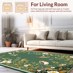 Birds Butterflies Floral Vintage Garden Rug