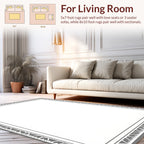 Ornate Leaf Border Grey Design Rug