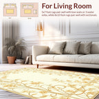 Elegant Floral Vine Pattern Rug