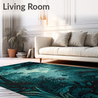 Mystical Jungle Canopy Design Rug