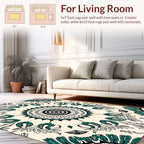 Mandala Floral Design Rug