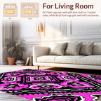 Bold Tribal Diamond Pattern Rug