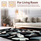 Dark Butterfly Moth Illustration Rug
