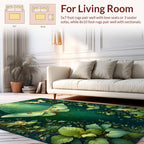 Enchanted Forest Butterfly Foliage Rug