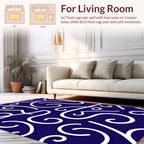 Classic Swirl Pattern Design Rug