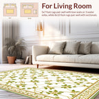Elegant Floral Lattice Design Rug