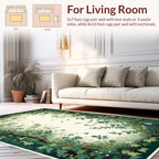 Enchanted Forest Birds and Blooms Rug