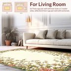 Art Nouveau Floral Vine Rug