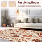 Floral Branch With 2 Tones Rug