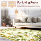Vine and Leaf Autumn Woodland Design Rug